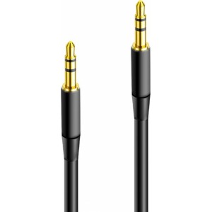 None Maxlife audio cable jack 3.5 mm - jack 3.5 mm 1m black