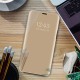 None Smart Clear View case for Samsung Galaxy A35 5G gold