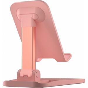 Devia adjustable folding holder stand EL161 for phone tablet pink