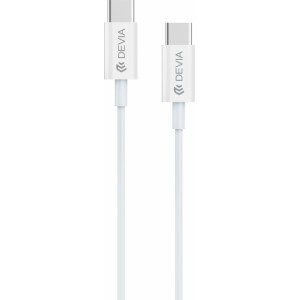 None Devia cable Smart EC042 PD USB-C - USB-C 60W 3A white