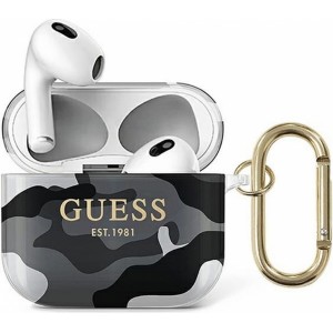 Guess case for APPLE AirPods 3 GUA3UCAMG (Camo Collection) black