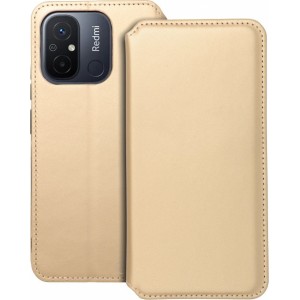 OEM DUAL POCKET Book case for XIAOMI Redmi 12c gold