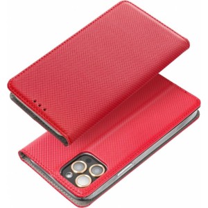 OEM SMART CASE Book for IPHONE 15 Plus red