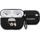 Karl Lagerfeld case for APPLE Airpods Pro KLACAPSILGLBK black