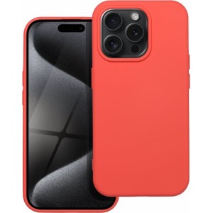 OEM SILICONE case for IPHONE 15 Pro peach