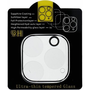 OEM 5D Full Glue Camera Tempered Glass - for iPhone 12 Pro Transparent