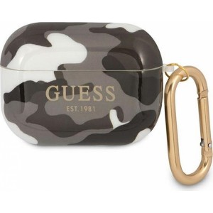 Guess case for APPLE AirPods Pro GUAPUCAMG (Camo Collection) black