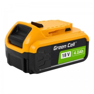 Green Cell Power Tools Battery Green Cell PTDW18V4, DeWalt XR 18V 4Ah DCB182