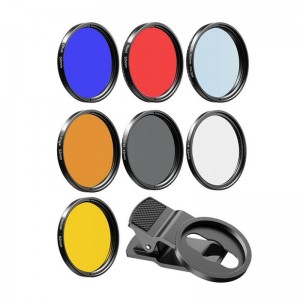 Apexel Mobile filter lens kit APEXEL APL-52UV-7F 52mm 7in1