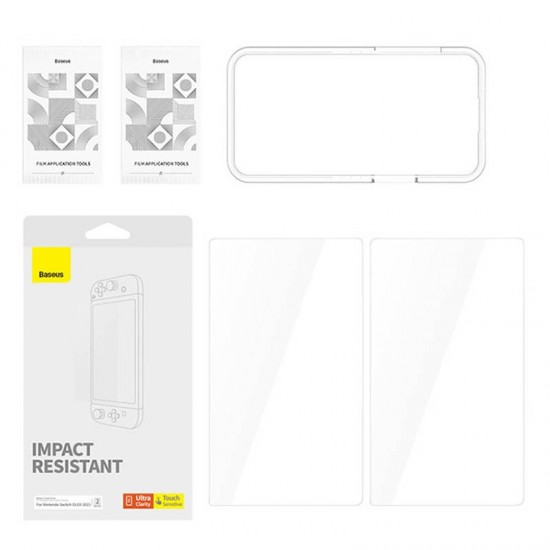 Baseus Tempered Glass Baseus Screen Protector for Nintendo Switch OLED 2021