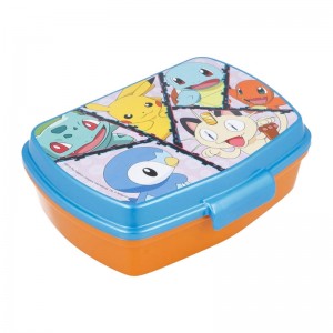 Stor Lunch Box for Kids STOR 8074 750 ml Pokemon (orange&blue)