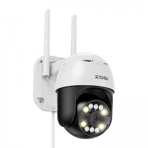 Zosi IP Outdoor Camera ZOSI C296 WiFi Pan Tilt 8MP Dual IP66 with 32GB microSD card