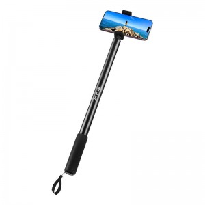 Puluz Metal selfie stick 2 m PULUZ for Insta360 One RS/X2/X3 (black)