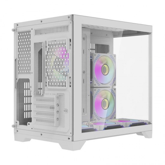 Darkflash Darflash FT418 computer case + 6 aRGB fans (white)