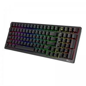 Royal Kludge Wireless mechanical keyboard Royal Kludge RK98 RGB, Brown switch (black)