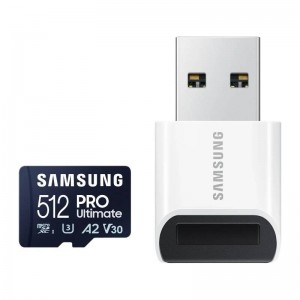 Samsung Memory card Samsung microSDXC PRO Ultimate 200 MB/s UHS-I/U3 (MB-MY512SB/WW)