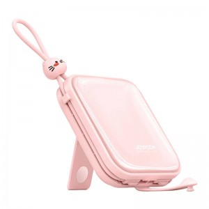 Joyroom Powerbank Joyroom JR-L009 Cutie 10000mAh, 12W (Pink) 10 + 4 pcs FOR FREE