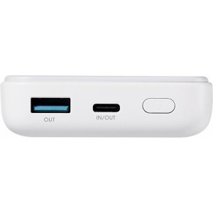 Joyroom JR-W020 10000mAh 20W PD Magsafe magnētisks bezvadu ārējās uzlādes akumulators USB-C / USB Baltā