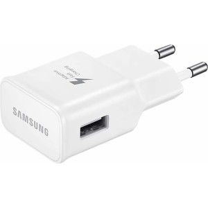 Samsung EP-TA200EWE Adaptīvs 15W Plug USB 3.1 Quick Charge Ātrs lādētājs Balts (OEM)