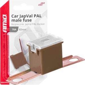 Amio Car JapVal PAL male fuses 62mm 70A AMIO-03431