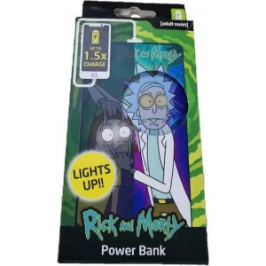 Lazerbuilt Rick & Morty Power bank Ārējas uzlādes baterija  4000 mAh