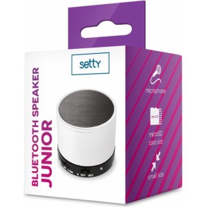 Setty Junior Bluetooth  Bezvadu Skaļrunis ar Micro SD / Aux / 3W