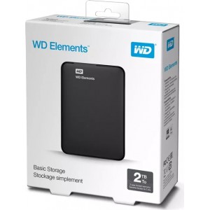 Western Digital WD Elements Portable Ārējais cietais disks 2TB