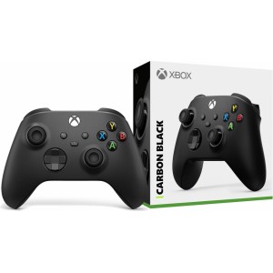 Microsoft Xbox Wireless Controller Carbon Black Spēļu kontrolieris / melns (QAT-00002)