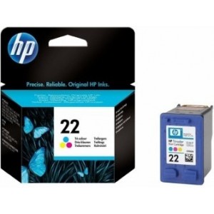 HP 22 Colour Tintes kārtridžs