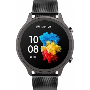 Garett Smartwatch Garett Veronica Black Steel Sieviešu viedpulkstenis IPS / Bluetooth / IP67 / GPS / SMS