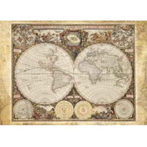 Schmidt 58178 Historical World Map Puzzle 2000gab