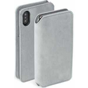 Krusell Broby 4 Card SlimWallet Apple iPhone XS Max light grey