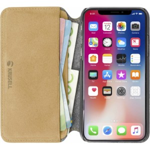 Krusell Broby 4 Card SlimWallet Apple iPhone XS Max cognac