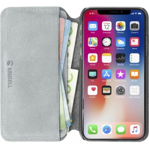 Krusell Broby 4 Card SlimWallet Apple iPhone XS Max light grey