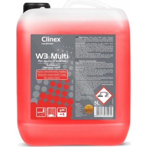 Clinex Excellent liquid for cleaning bathrooms, sanitary equipment, joints CLINEX W3 Multi 5L