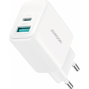 Joyroom JR-TCF21 network charger USB-C / USB-A 20W PD / QC 3.0 - white