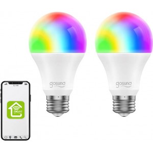 Gosund Smart Bulb LED WB4 (2-pack) Gosund (RGB) E27 Tuya