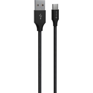 Devia cable Gracious EC303 USB - USB-C 1,0 m 2,4A black