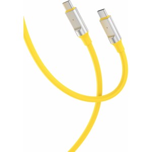 None XO cable NB-Q252B USB-C - USB-C 1,0 m 60W yellow