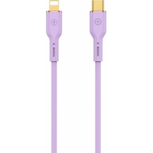 Wiwu cable YQ01 USB-C - Lightning 30W 1,2m purple