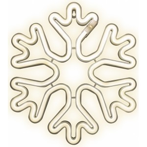 None Neon LED CHRISTMAS SNOWFLAKE white FLNE20 Forever Light