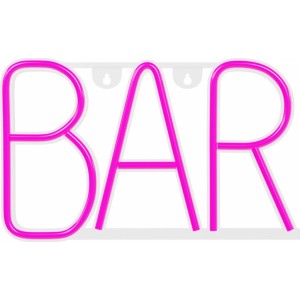 None NEON LED BAR pink Bat + USB FLNE24 Forever Light