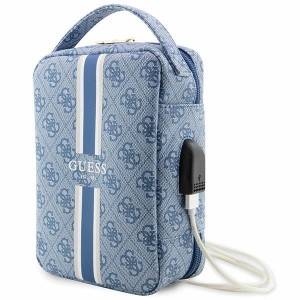 None Guess organizer bag GUHBP4RPSB blue 4G Printed Stripes