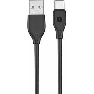 None WIWU cable Pioneer Wi-C001 USB - USB-C 2,4A 1,0m black