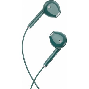 None XO wired earphones EP54 jack 3,5mm green