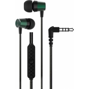 None Devia wired earphones Kintone Metal jack 3,5mm green