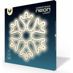 None Neon LED CHRISTMAS SNOWFLAKE white FLNE20 Forever Light