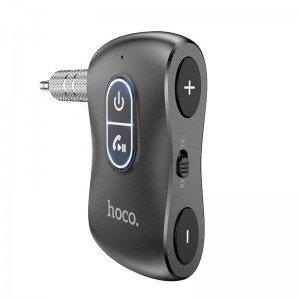 Hoco transmitter FM BT Jack 3,5 mm E73 Pro black