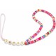 Guess phone strap GUSTGMPP multicolor pink