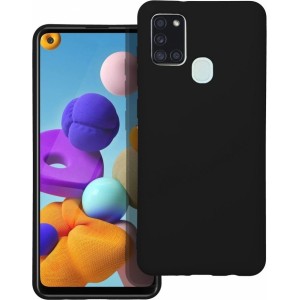 OEM SILICONE case for SAMSUNG A21S black